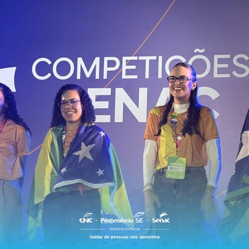 Senac SE é reconhecido com medalha de excelência nas competições 2025 