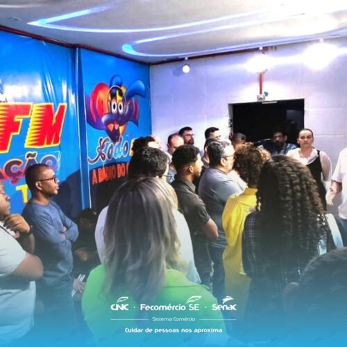 Alunos do Senac vivenciam experiência prática em visita à Rádio Xodó FM 