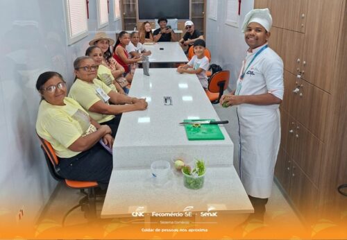 Senac Sergipe promove aulas shows de gastronomia em feira de agronegócios