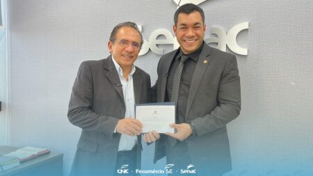 Diretor do Senac SE recebe convite para audiência pública que celebra os 78 anos da instituição  