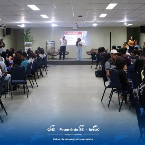 Senac SE realiza ação extensiva com o tema “Paternidade Responsável” para jovens aprendizes 
