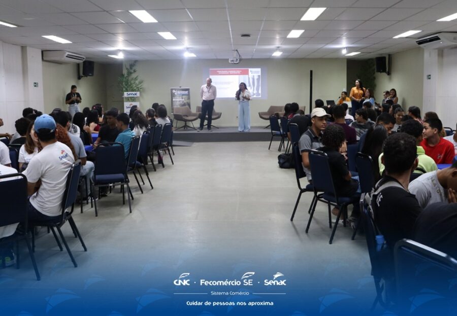 Senac SE realiza ação extensiva com o tema “Paternidade Responsável” para jovens aprendizes 