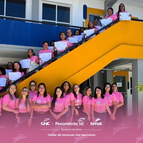 Senac certifica integrantes do projeto “Mulheres em ação”