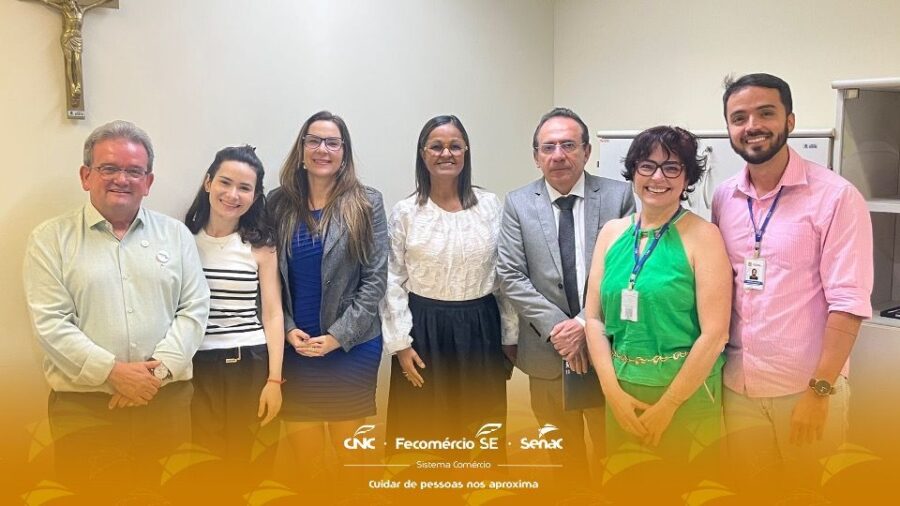 Fecomércio, Senac e TJ/SE dialogam sobre novo convênio para oferta cursos