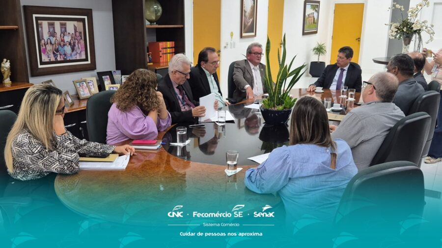 Fecomércio, Senac e TRT-20 dialogam sobre parceria com implantação de restaurante escola 