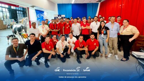 Senac Glória leva ação do Novembro Azul para empresa do setor supermercadista