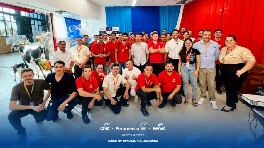 Senac Glória leva ação do Novembro Azul para empresa do setor supermecadista