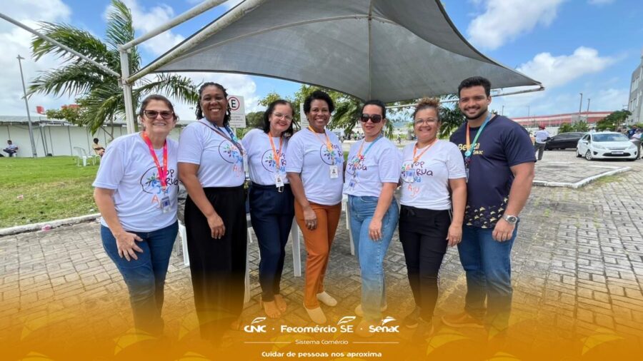 Senac Sergipe participa do Mutirão PopRuaJud Aju
