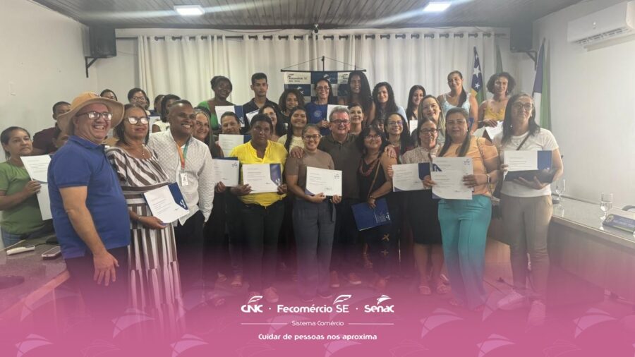 Em apenas um dia, Senac Sergipe entrega 294 certificados em três municípios