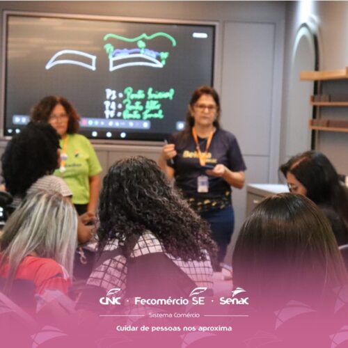 Senac Sergipe promove curso gratuito de beleza durante o Natal das Famílias 