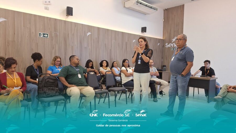 Senac Sergipe inicia o Projeto Capacita 2026 com integração de novos instrutores