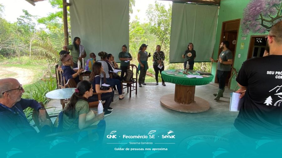 Da teoria à prática: futuros guias de turismo do Senac Sergipe exploram o Santuário da Mata 