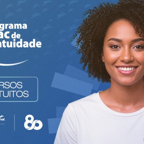 Senac Sergipe oferta 301 vagas para cursos gratuitos. Inscreva-se!