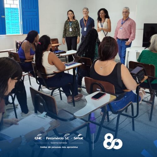Senac Sergipe inicia nova turma de capacitação no Bairro Santa Maria 