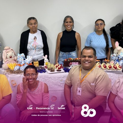 Senac Nossa Srª da Glória capacita mulheres para o mercado da Páscoa 