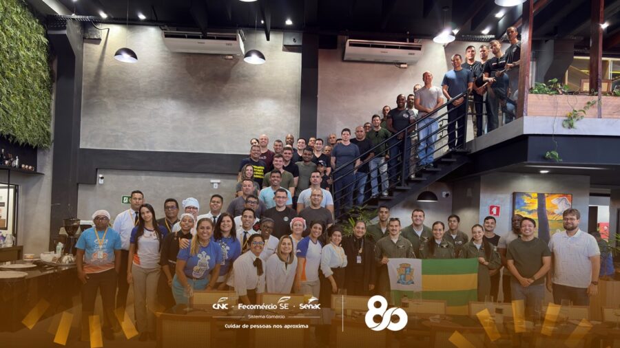 Sabor de boas-vindas: Senac SE recepciona Esquadrilha da Fumaça em Aracaju