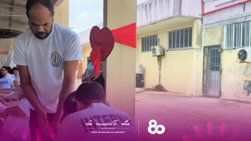 Senac leva massoterapia e cuidado ao Sistema Prisional Feminino de Sergipe