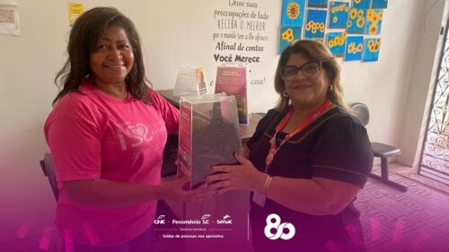 Beleza que transforma: projeto ECOBELOS do Senac entrega mechas para confecção de laces capilares