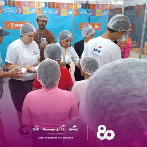 Senac Sergipe promove noite de inclusão para crianças na Vila da Páscoa 