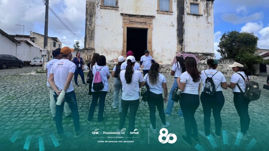 Alunos do Senac Sergipe realizam visitas guiadas para consolidar aprendizado em Turismo 