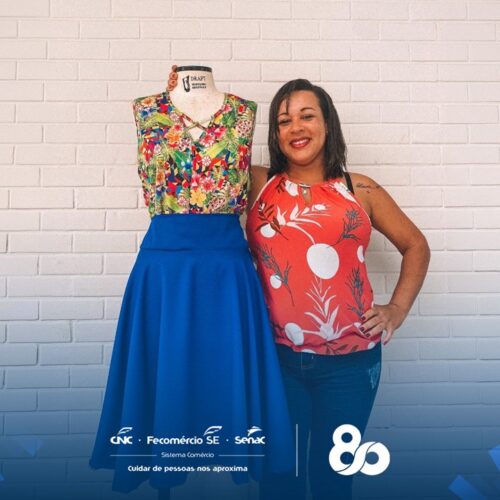 Ex-aluna do Senac Sergipe transforma vida por meio da moda e do empreendedorismo 