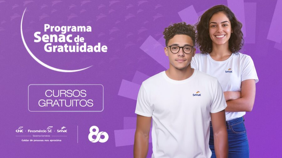 Senac Sergipe oferta 12 cursos gratuitos em duas unidades do estado