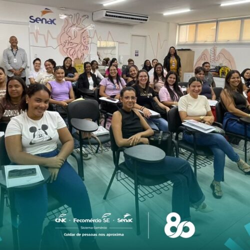 Senac inicia turma do Curso Técnico em Enfermagem pelo Programa de Gratuidade