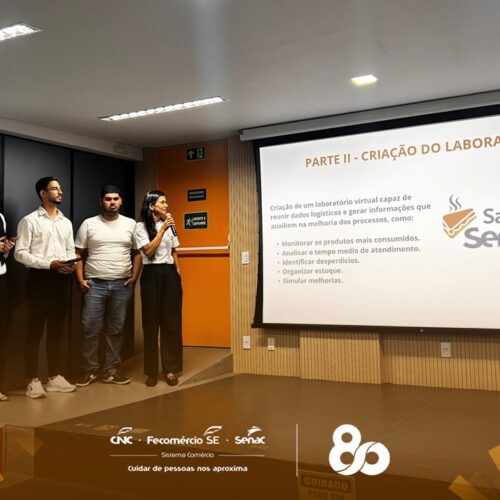 Alunos do CEP Glória desenvolvem projeto integrador sobre gestão operacional 