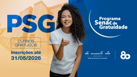 Senac SE está com 577 vagas abertas para qualificação gratuita na capital e interior