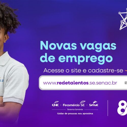 Portal Rede de Talentos disponibiliza 67 vagas de emprego para egressos do Senac Sergipe    