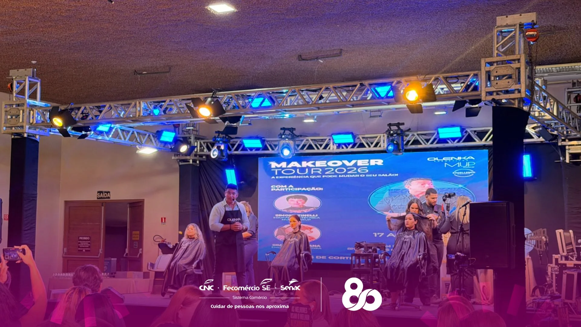Senac incentiva atualização docente no Makeover Tour 2026