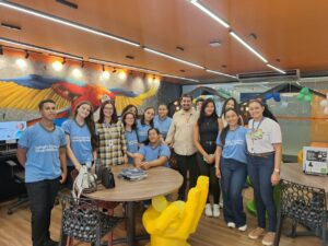 Biblioteca do Senac Sergipe retoma atividades com acervo e serviços renovados 4 Visita turma de Itabaiana