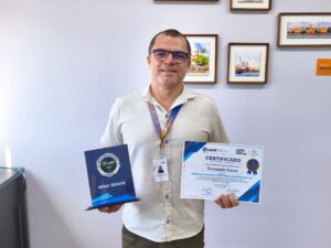 Senac SE é premiado no LGPD Day 2026 com Selo de Compromisso e Destaque Profissional em segurança da informação 2 WhatsApp Image 2026 09 23 at 14.23.03